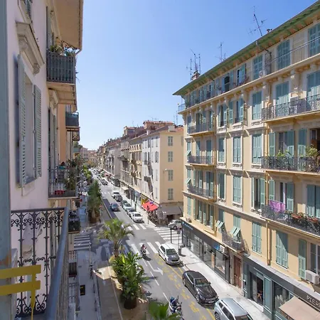 아파트 Gioa- Avec Balcon, Place Garibaldi -paillon 니스