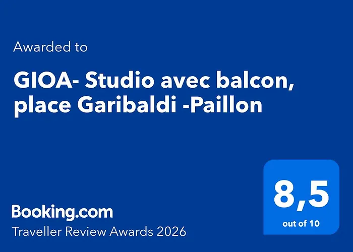Gioa- Avec Balcon, Place Garibaldi -paillon Apartment Nice
